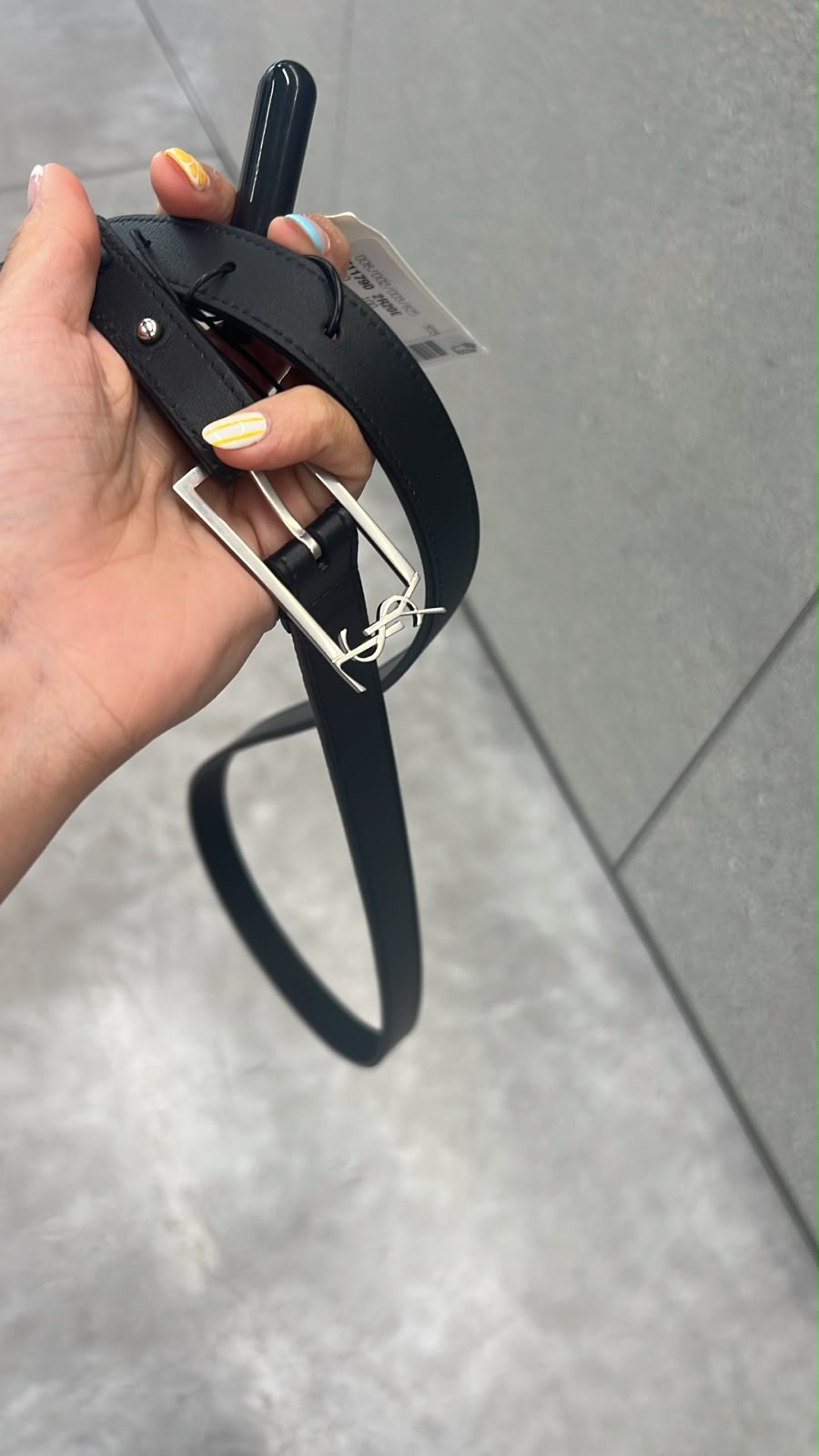 Monogram Belt in Smooth Leather