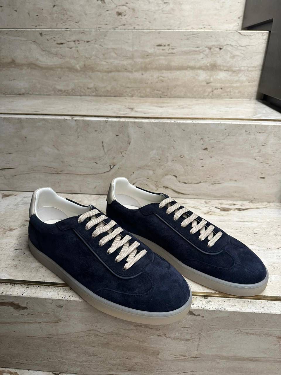 Suede Low-Top Sneakers