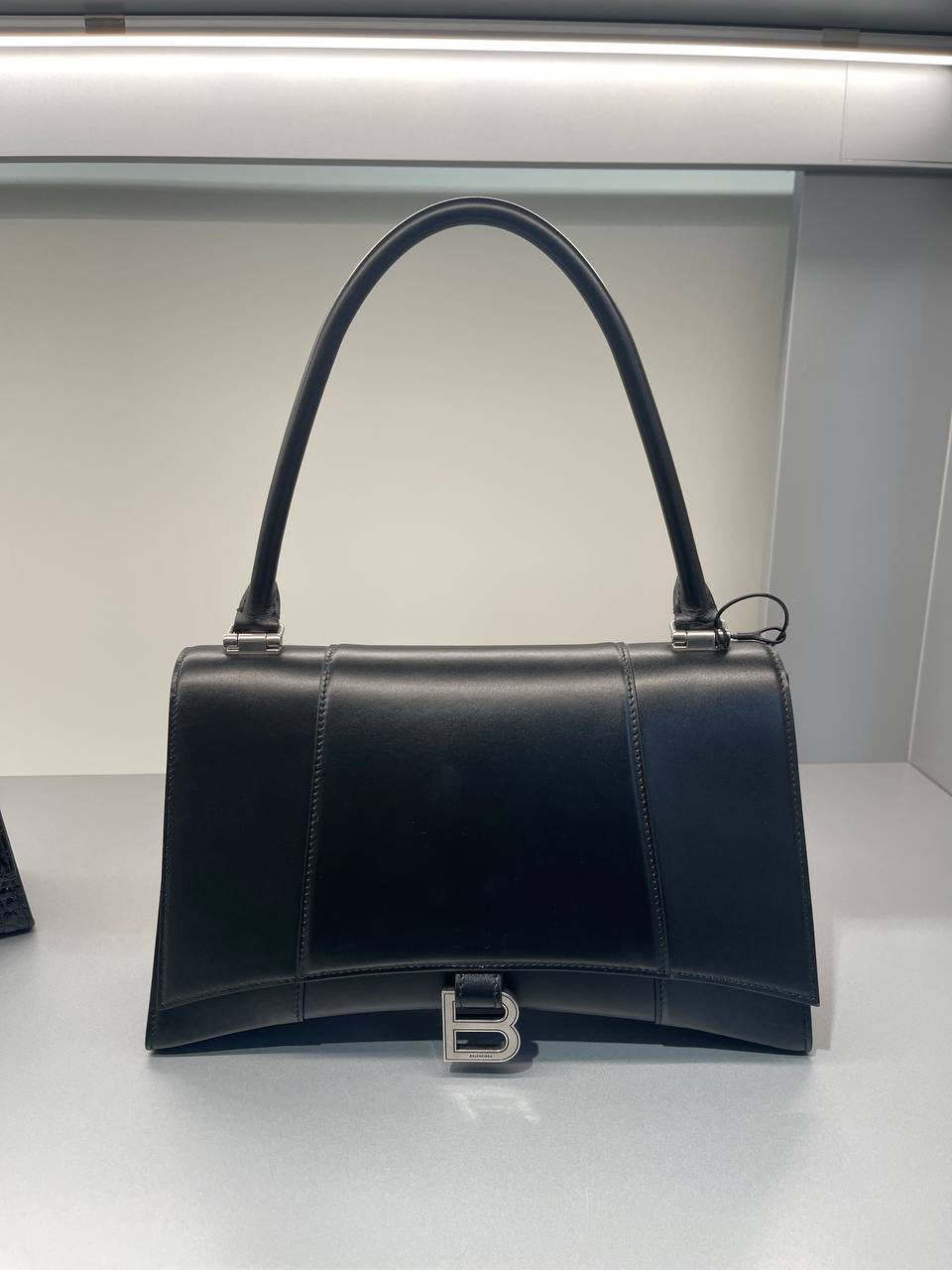 Hourglass Small Top Handle Bag