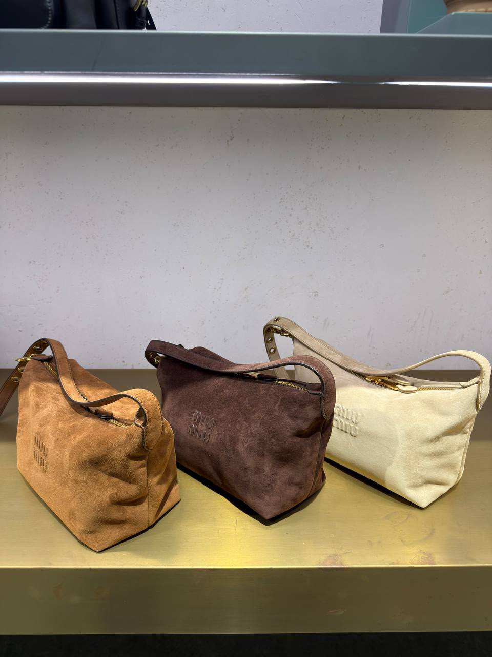 Suede Mini Bag