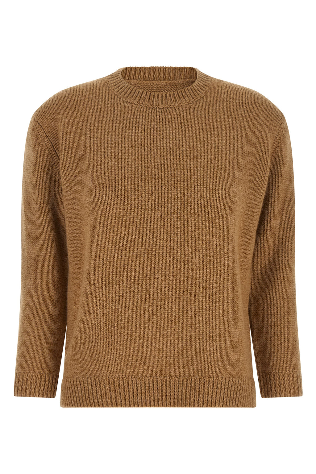 Camel wool sweater