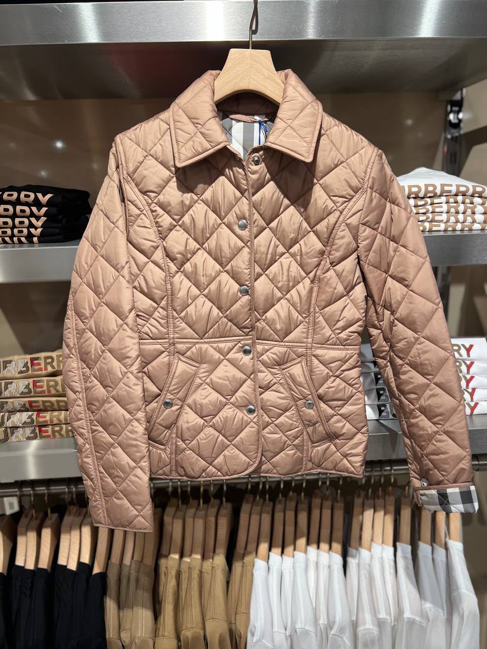 Diamond Quilted Jacket