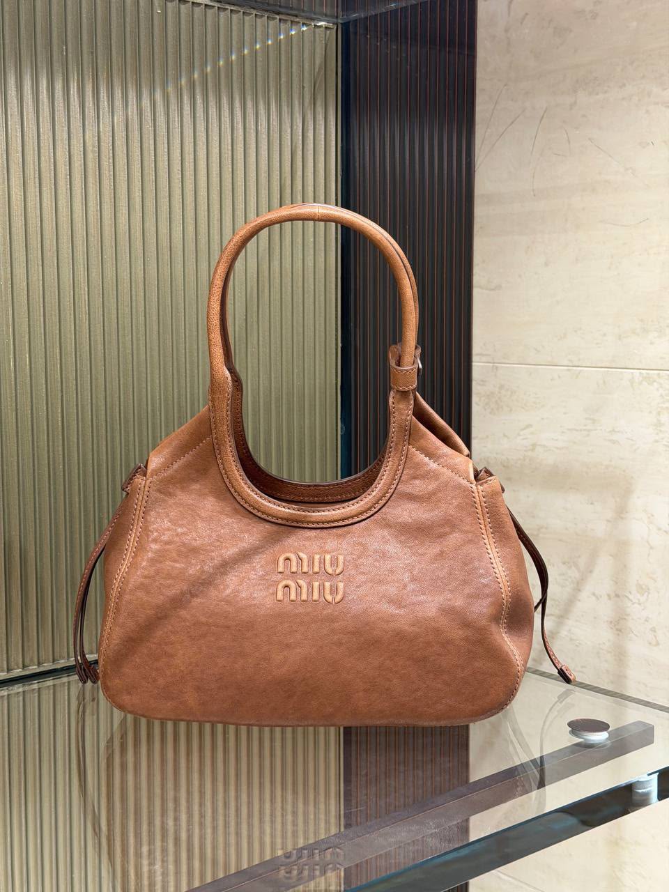 Wander Soft Leather Hobo Bag