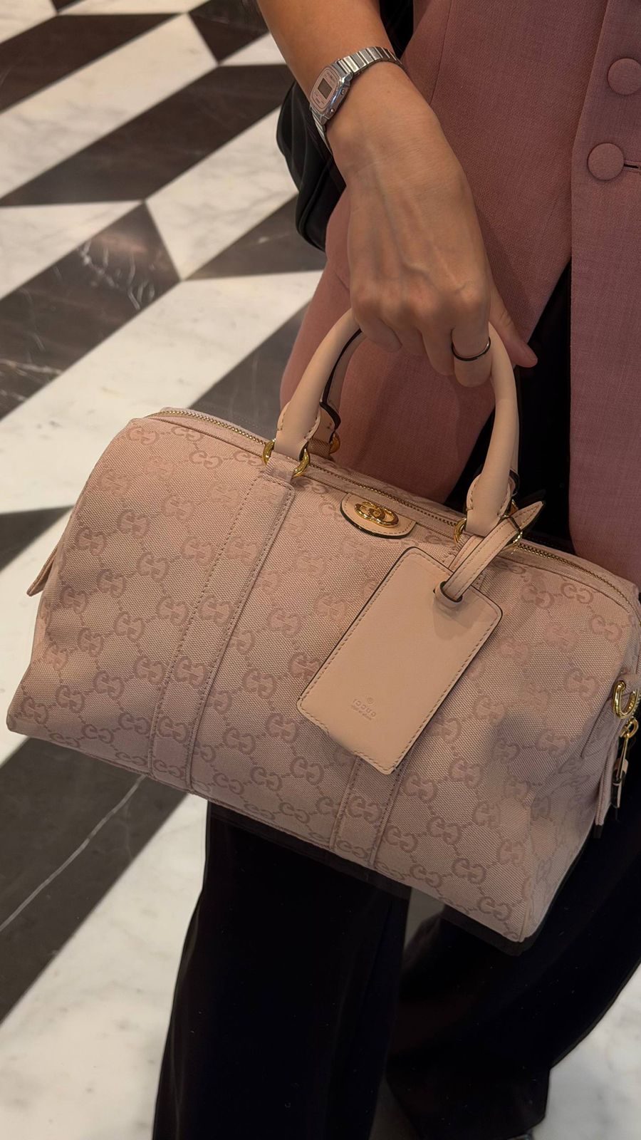 Gucci GG Canvas Duffle Bag