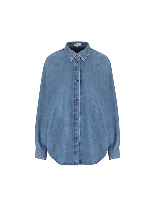 Camicia in leggero denim di cotone