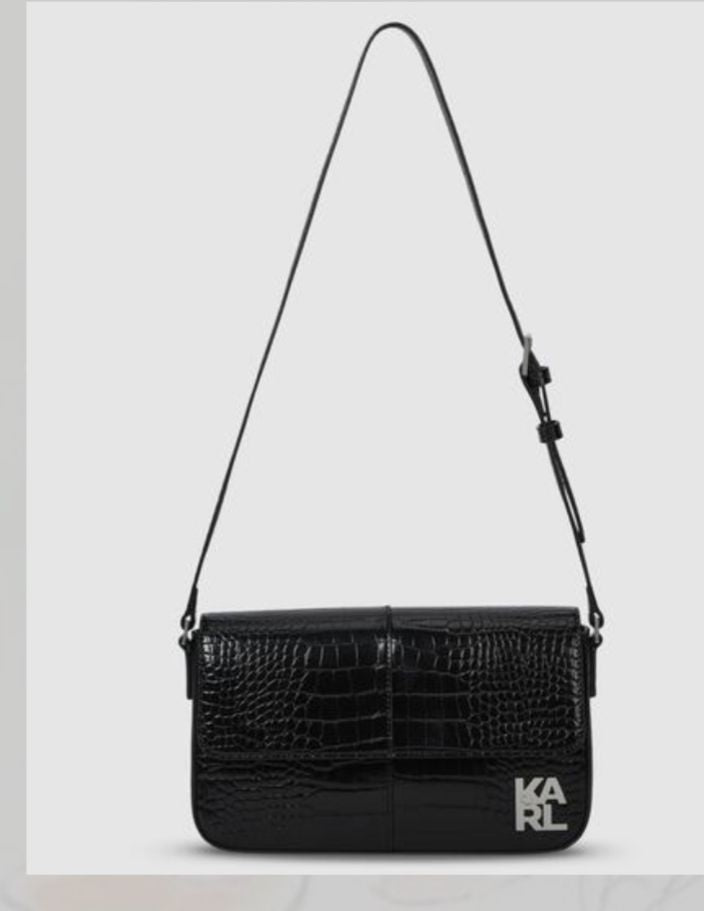 K/Kross Croco Shoulder Bag