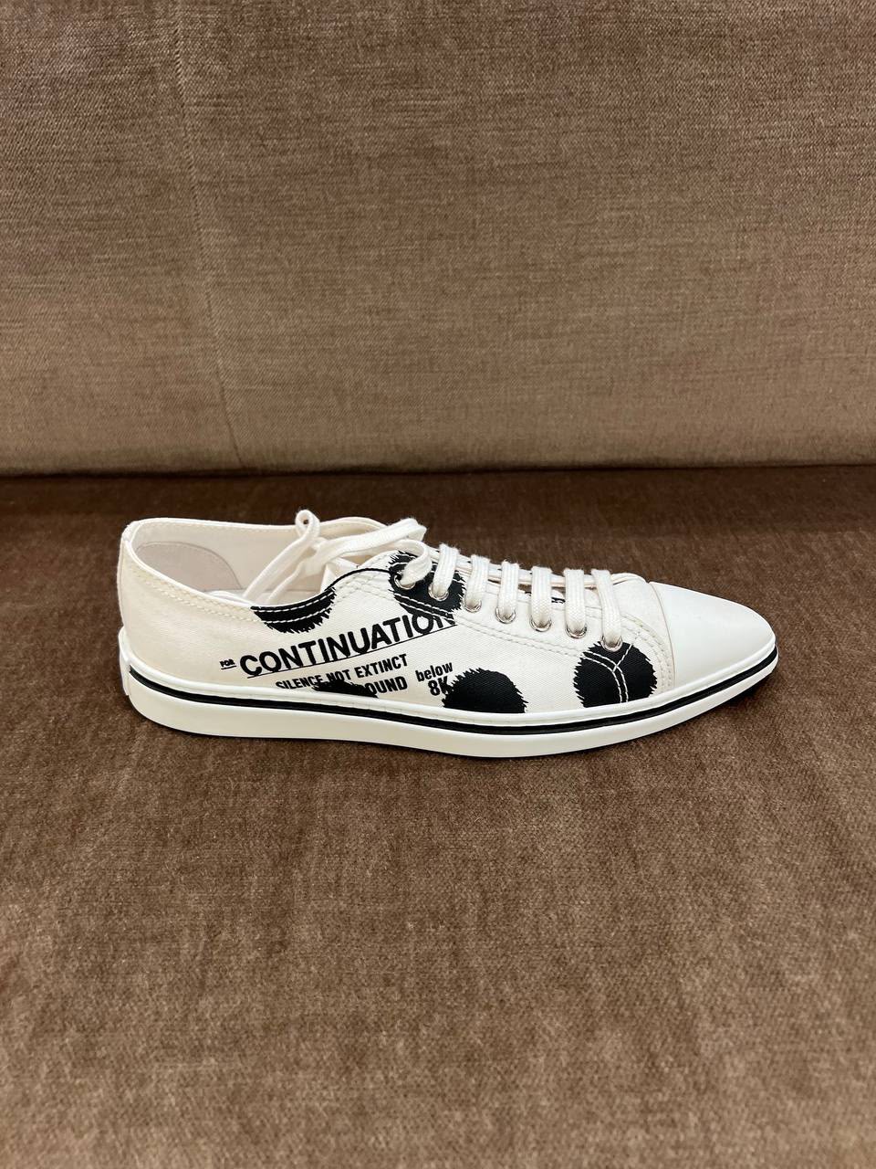 Silence Not Extinct Canvas Sneakers