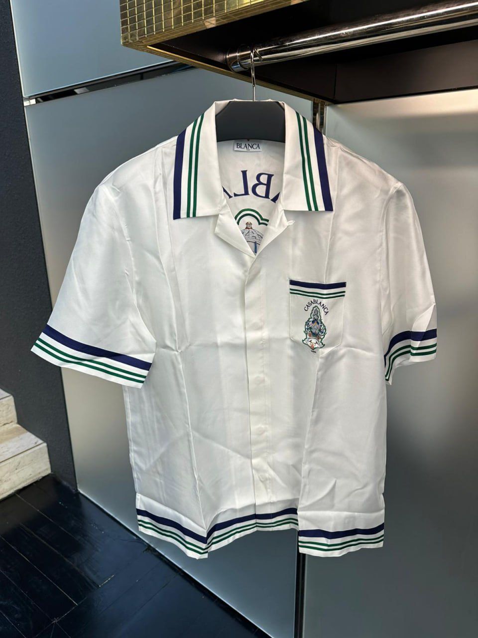 'Looking at the Beauty of the World' Silk Shirt