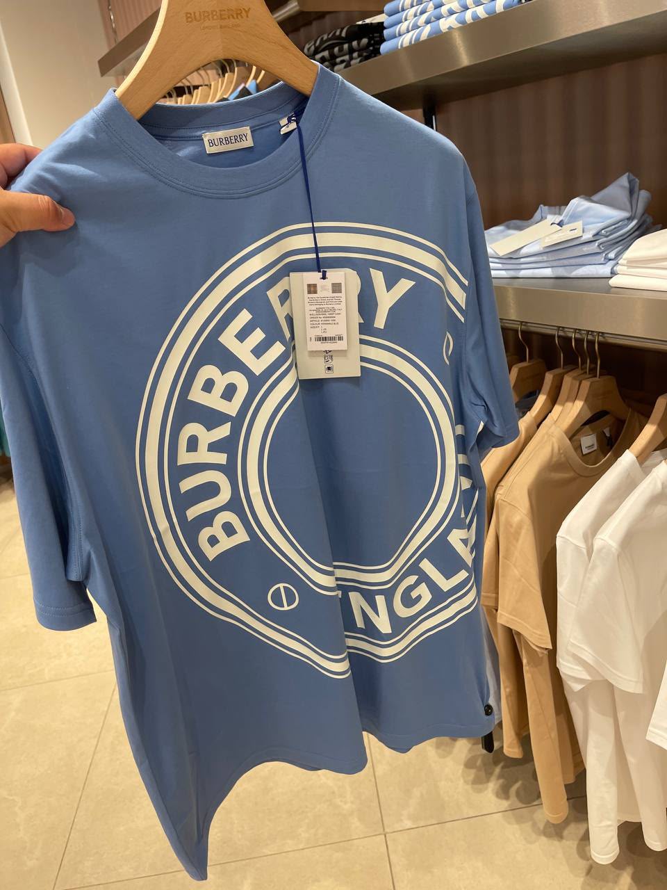 Logo Graphic Cotton Oversized T-shirt