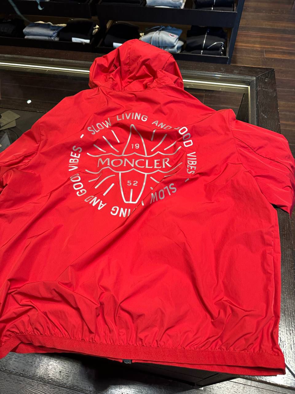 'Slow Living and Good Vibes' Windbreaker
