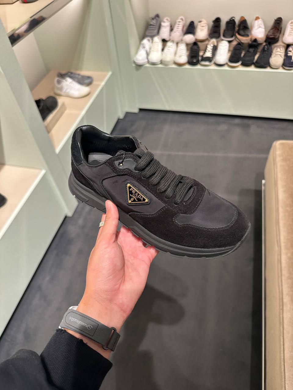 America's Cup Suede and Re-Nylon Sneakers