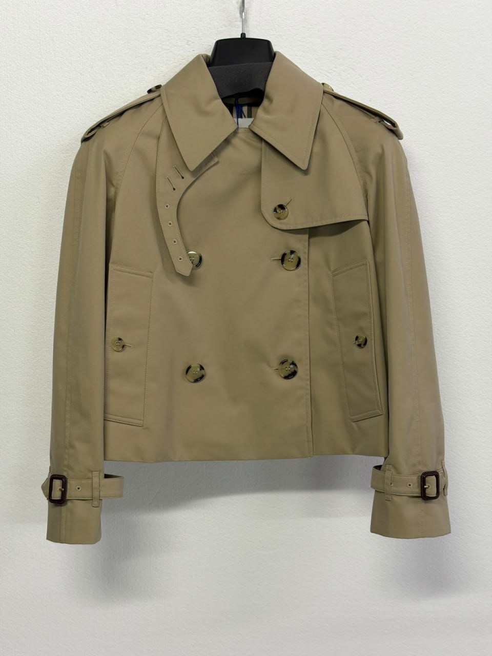 Cropped Trench Jacket