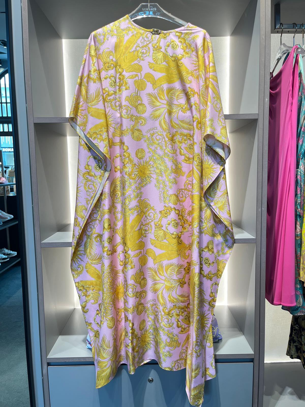 Barocco Sea Print Kaftan