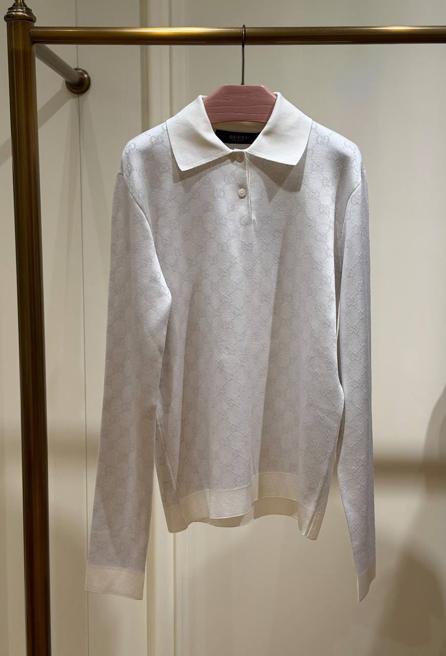 GG Jacquard Knit Polo