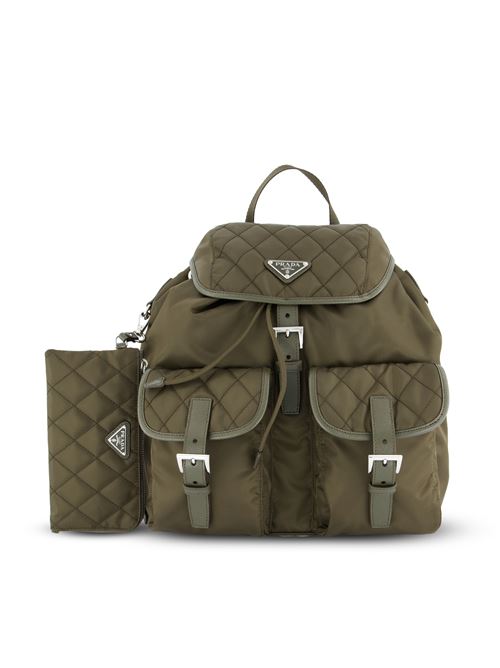 Zaino Medium in Re-Nylon Impunturato