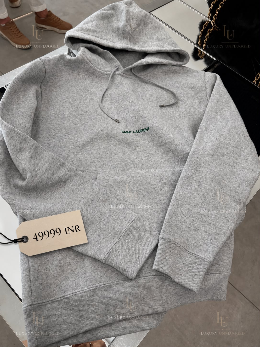 Embroidered Logo Hoodie
