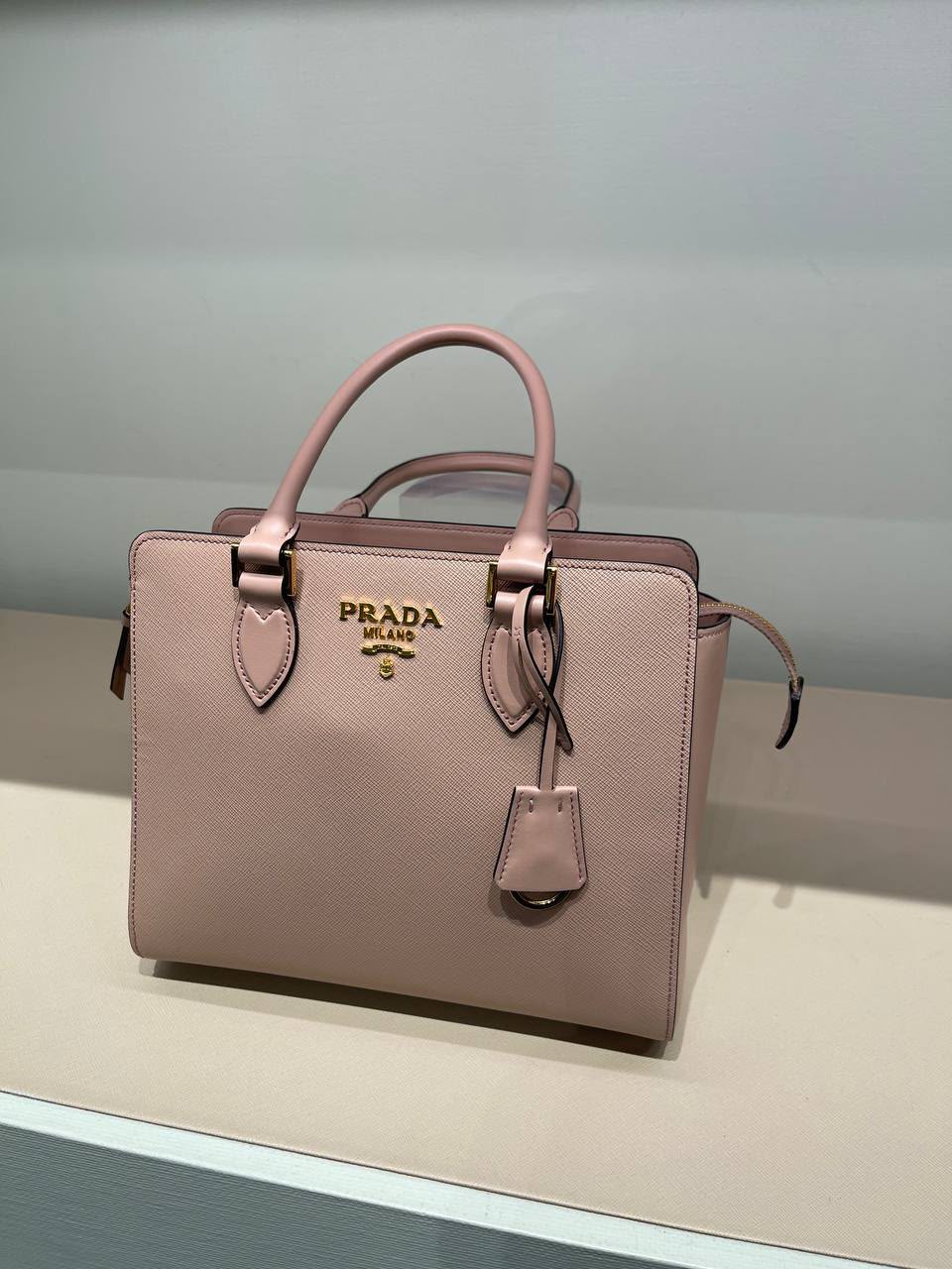 Saffiano Leather Tote Bag