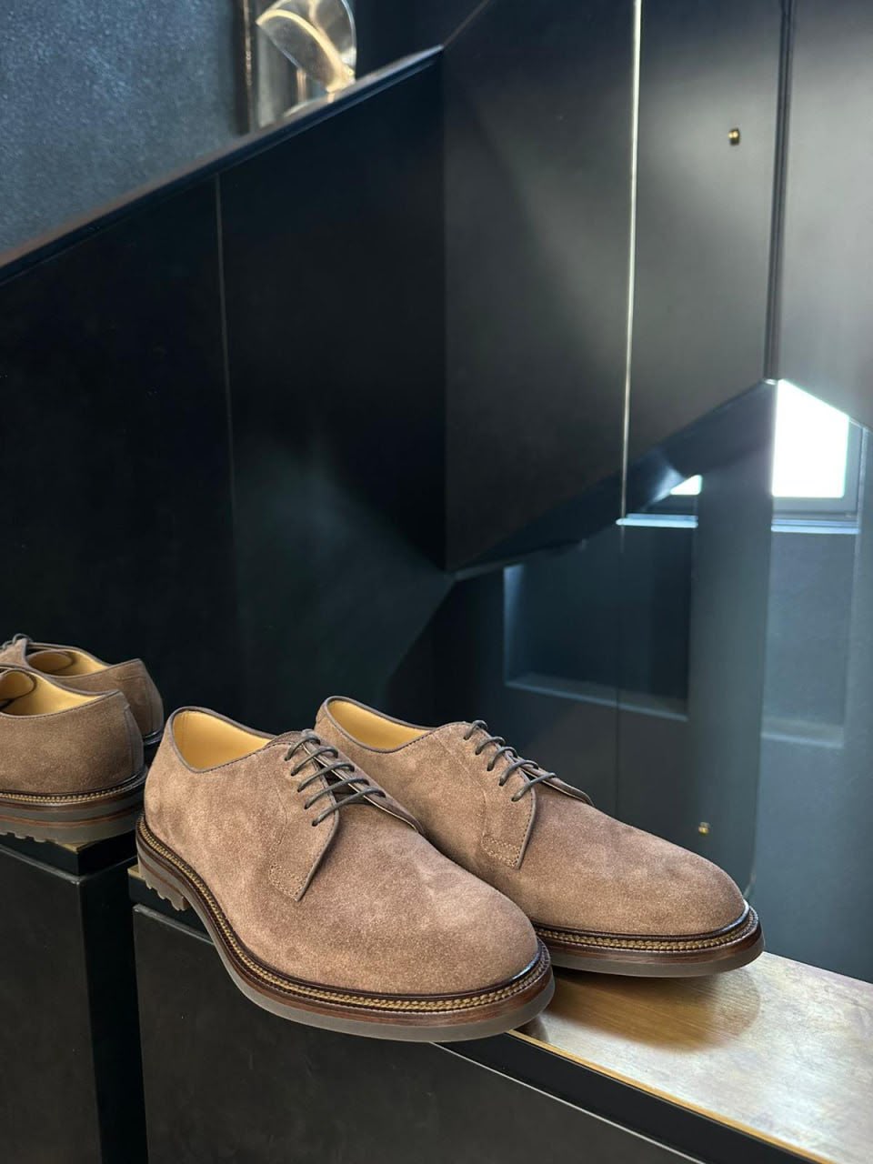 Suede Derby Shoes