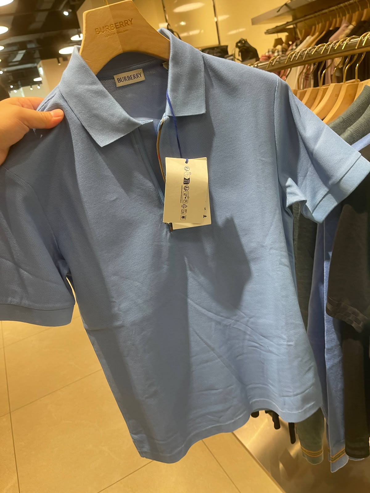 Zip-neck Piqué Polo Shirt