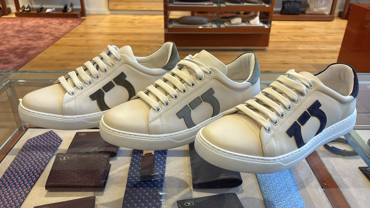 Gancini Low-Top Sneakers