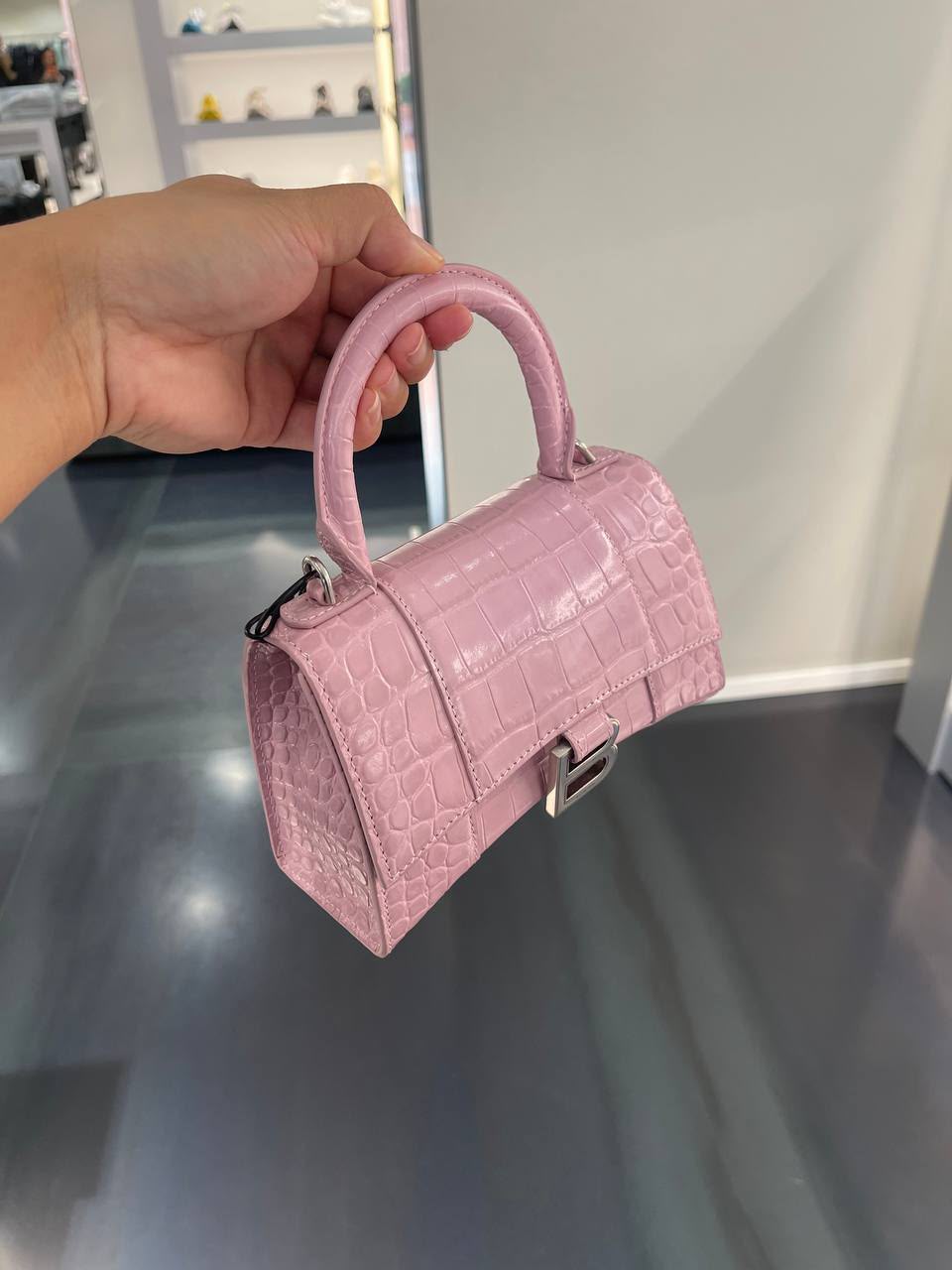 Hourglass XS Top Handle Bag