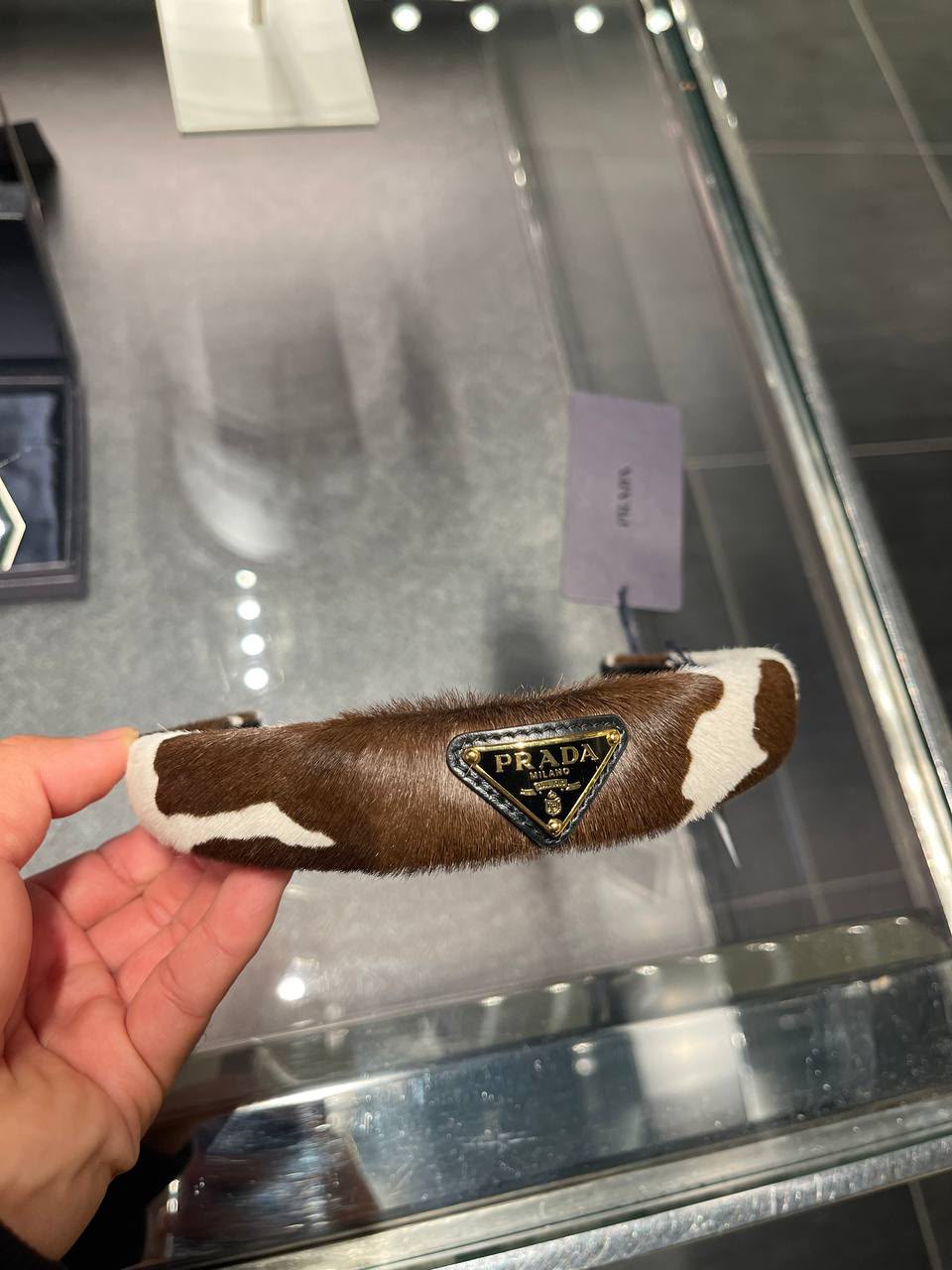 Cow-Print Hairband