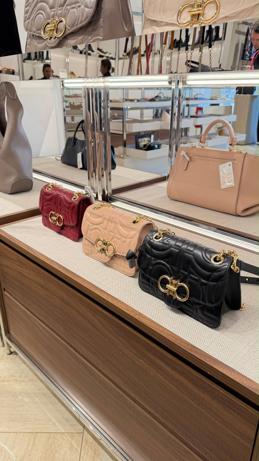 Gancini Top Handle Bag