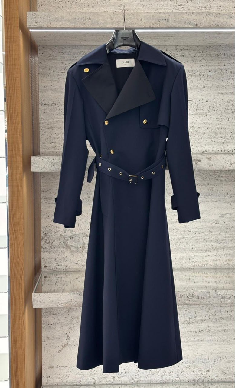 Double-Breasted Trench Coat