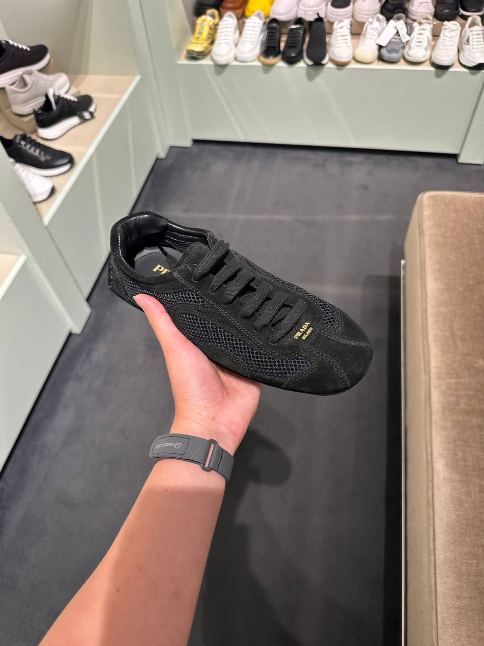 Prada America's Cup Soft Sneakers