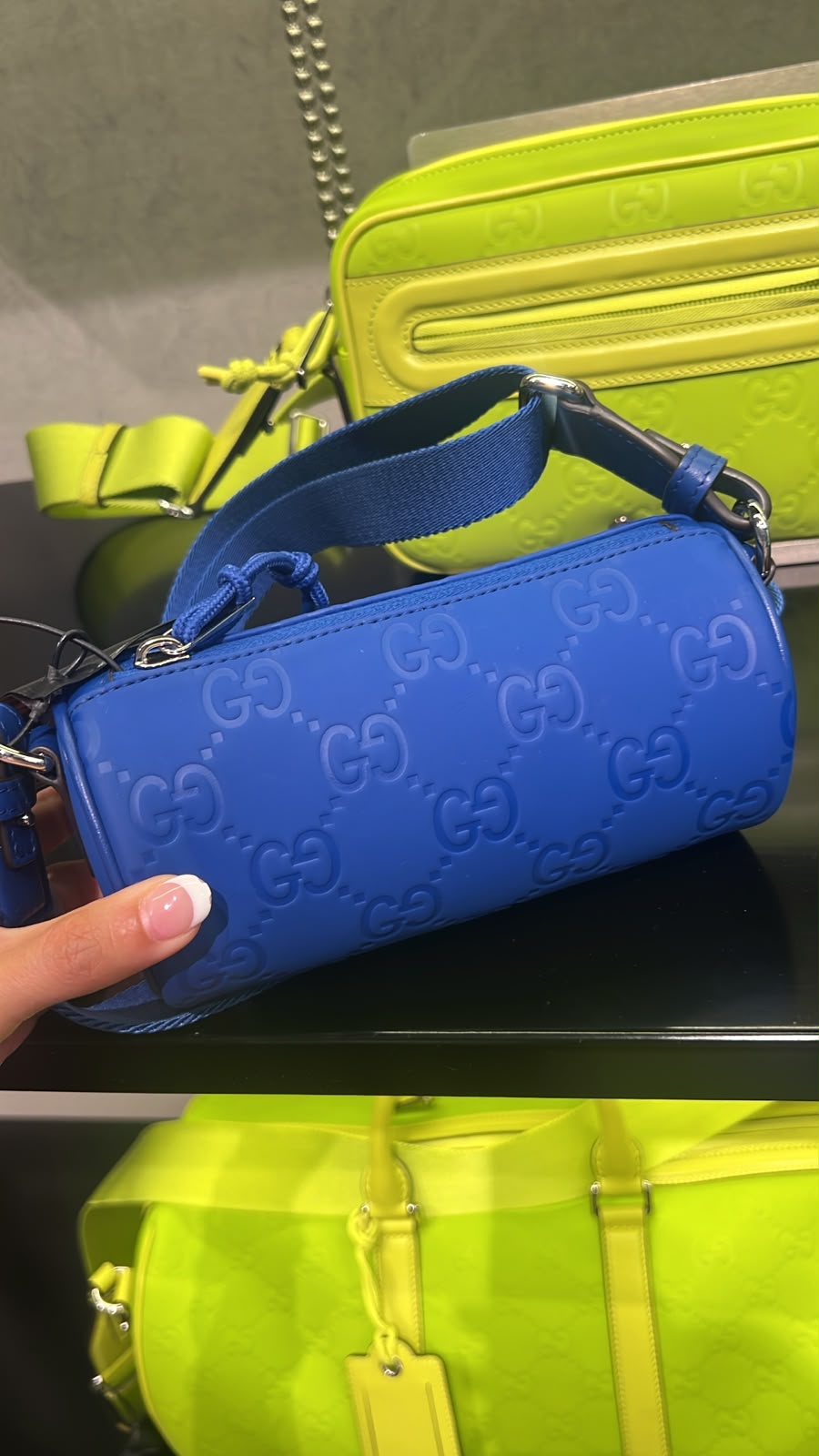 GG Embossed Mini Bag