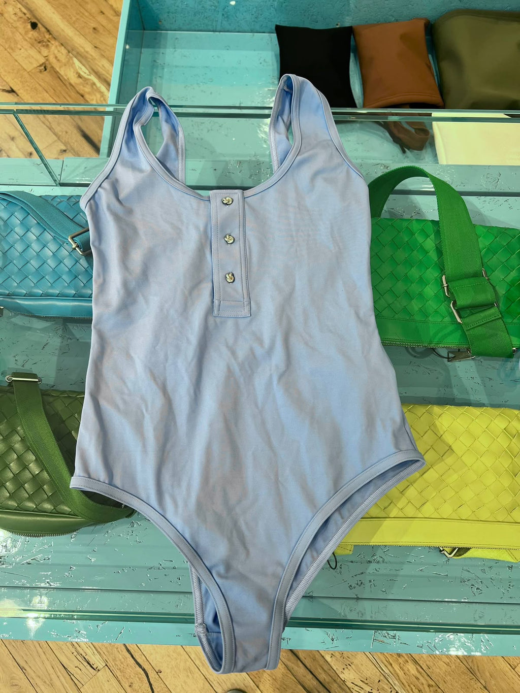 Button-Front Bodysuit