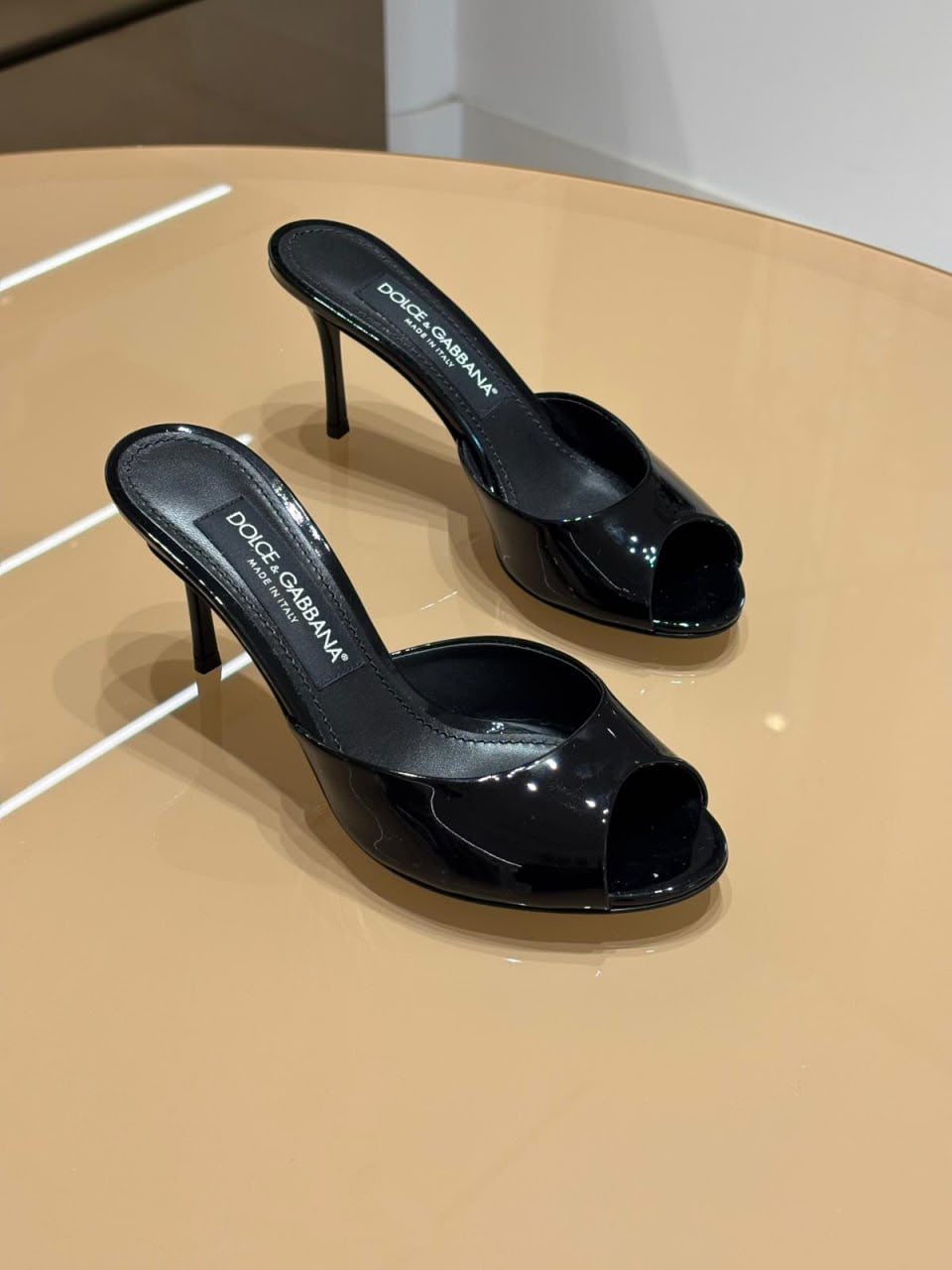 Patent Leather Mules