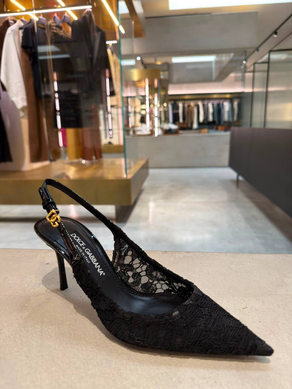 DG Amore Slingback Pumps in Lace