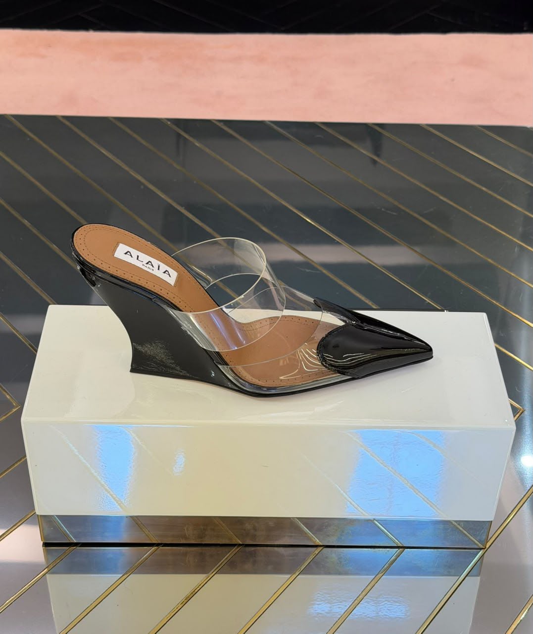 Coeur Wedge Mules
