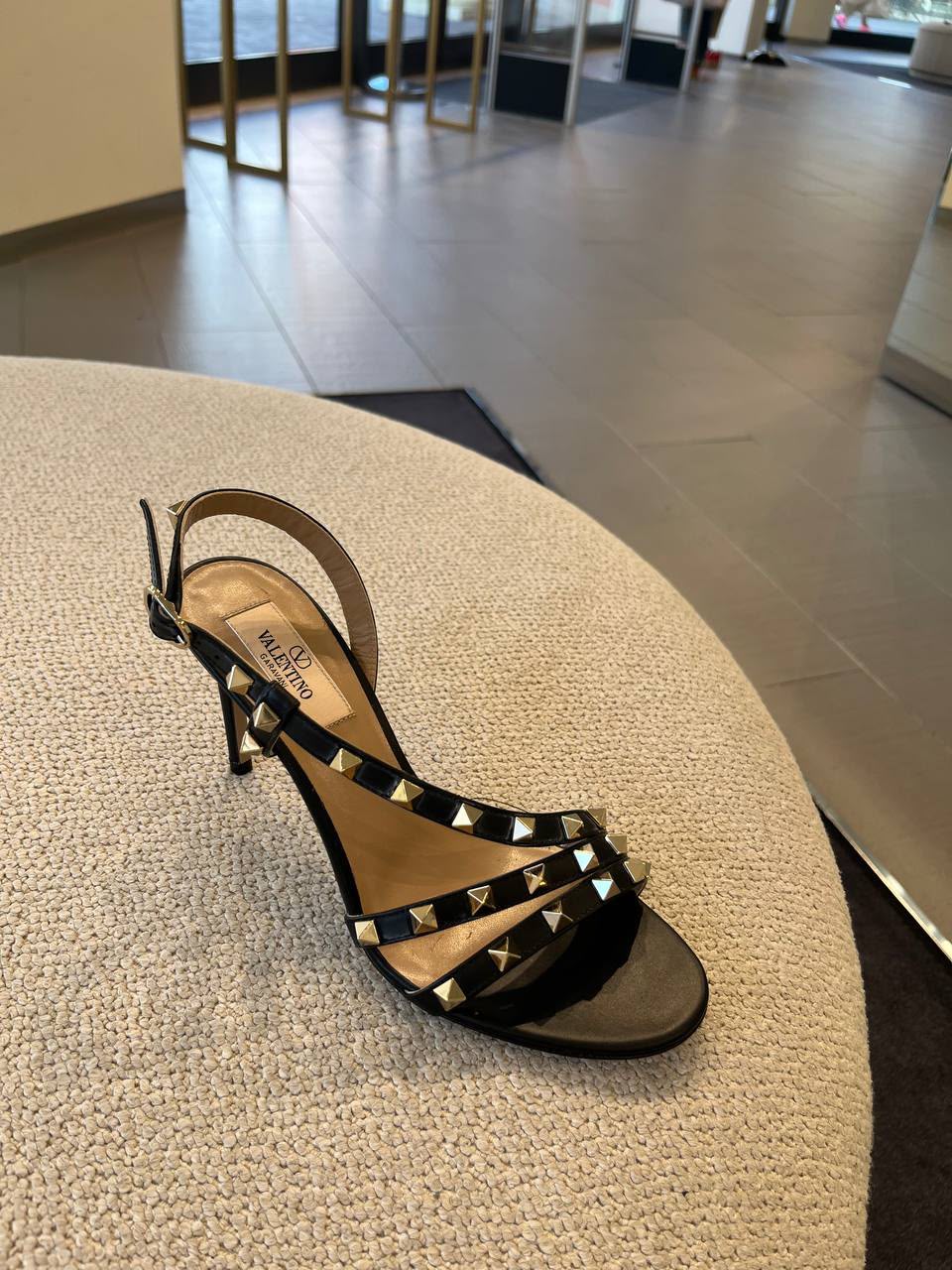 Rockstud Caged Sandal