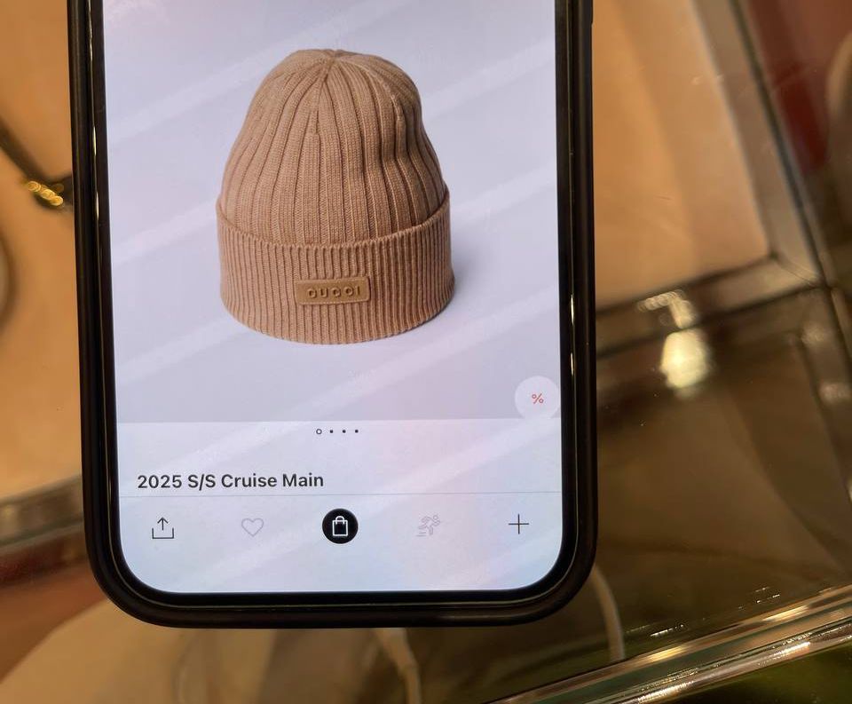Ribbed Wool Beanie with Patch