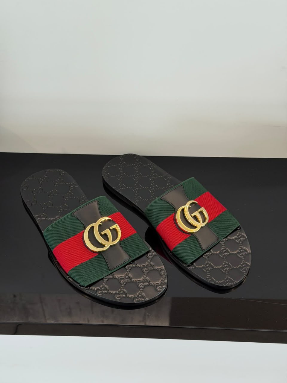 Ophidia GG slide sandal