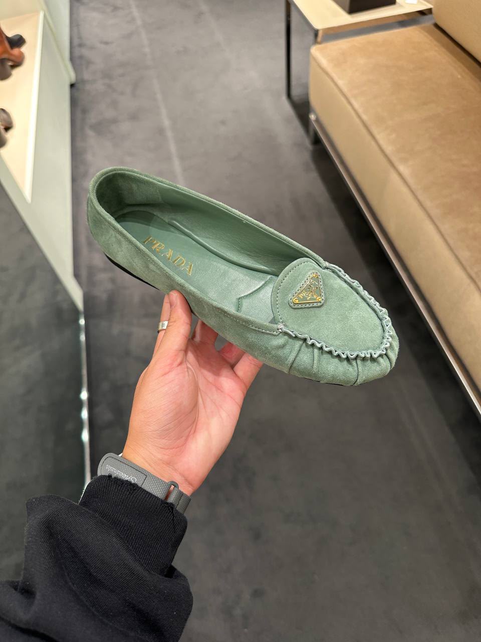 Suede Moccasins