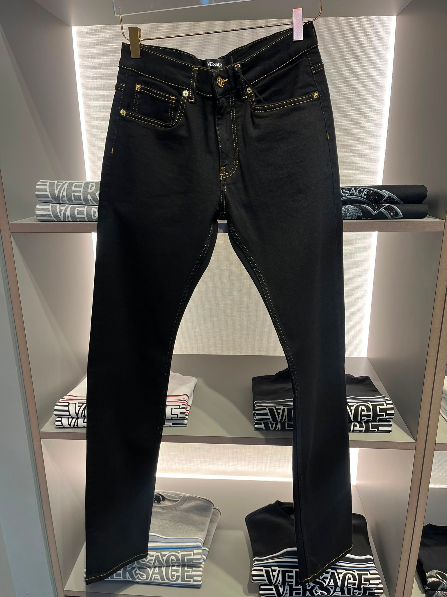 Black Denim Jeans