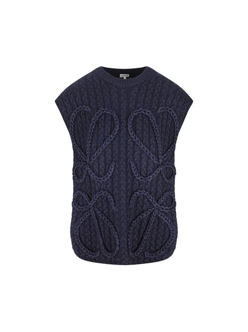 Gilet realizzato in lana