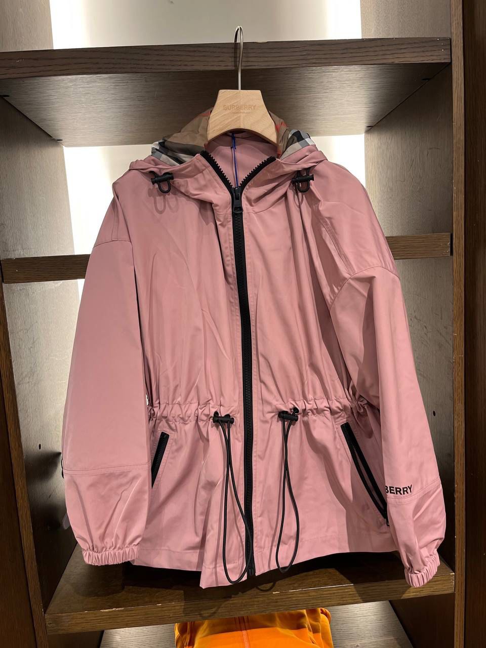Vintage Check Hooded Jacket