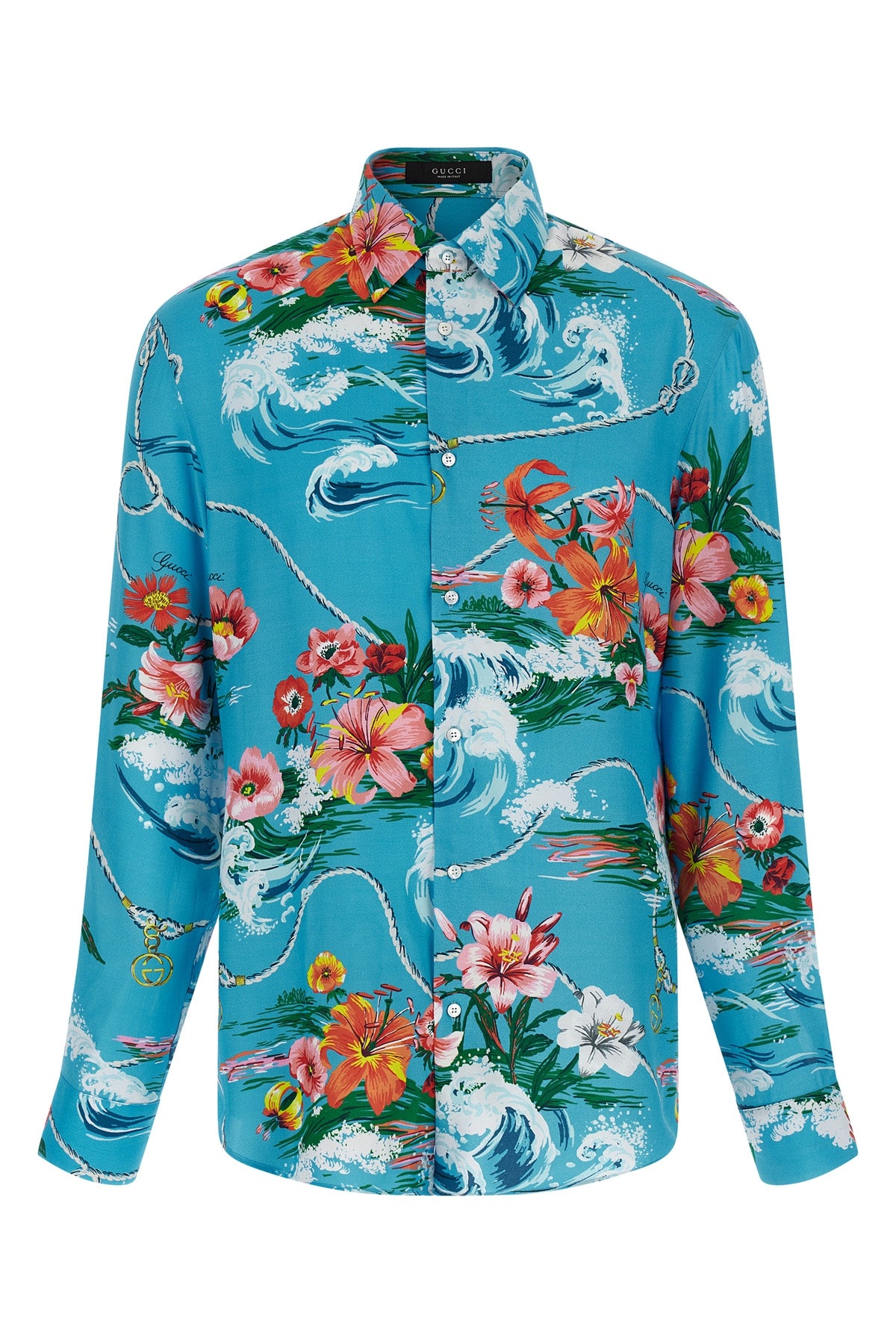 floral print shirt