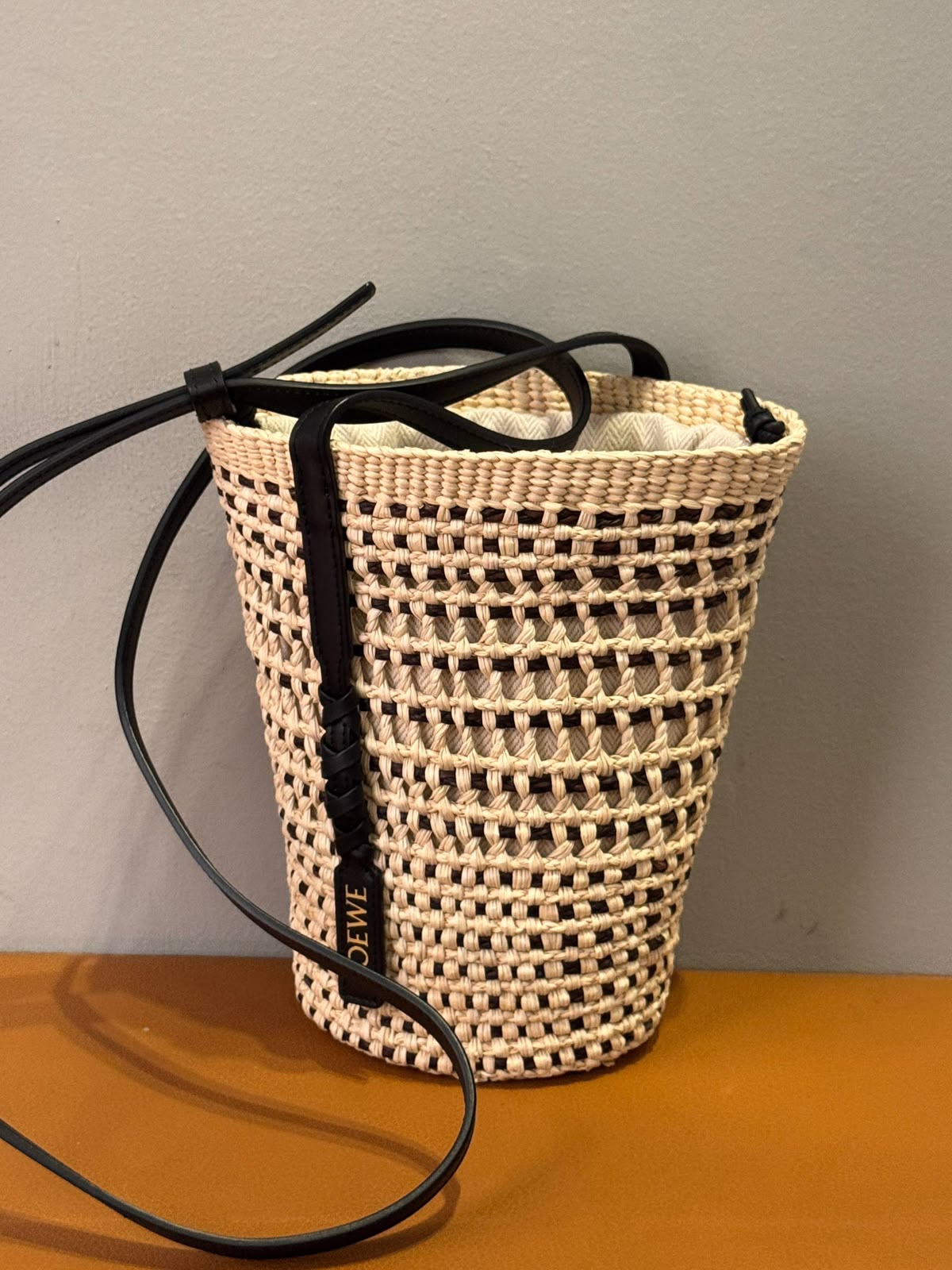 Woven Bucket Bag