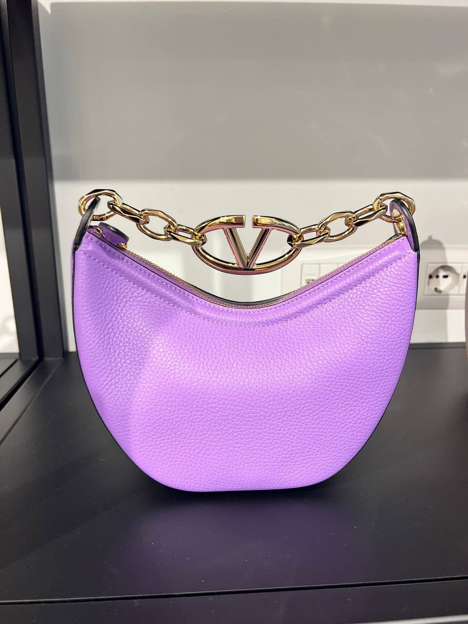 Garavani VLogo Moon Small Hobo Bag