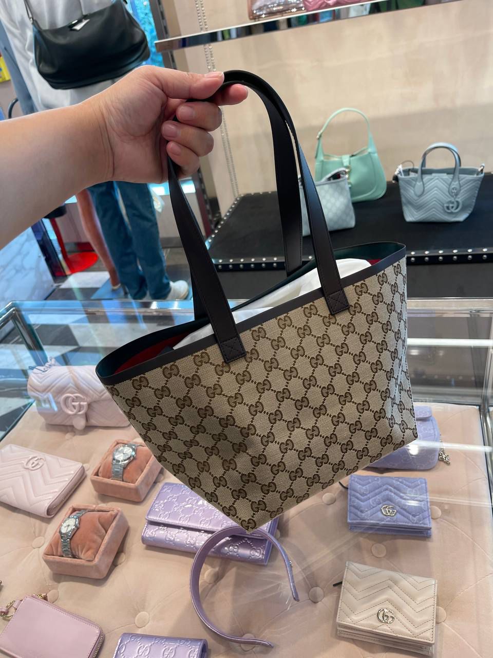 Ophidia GG Small Tote Bag