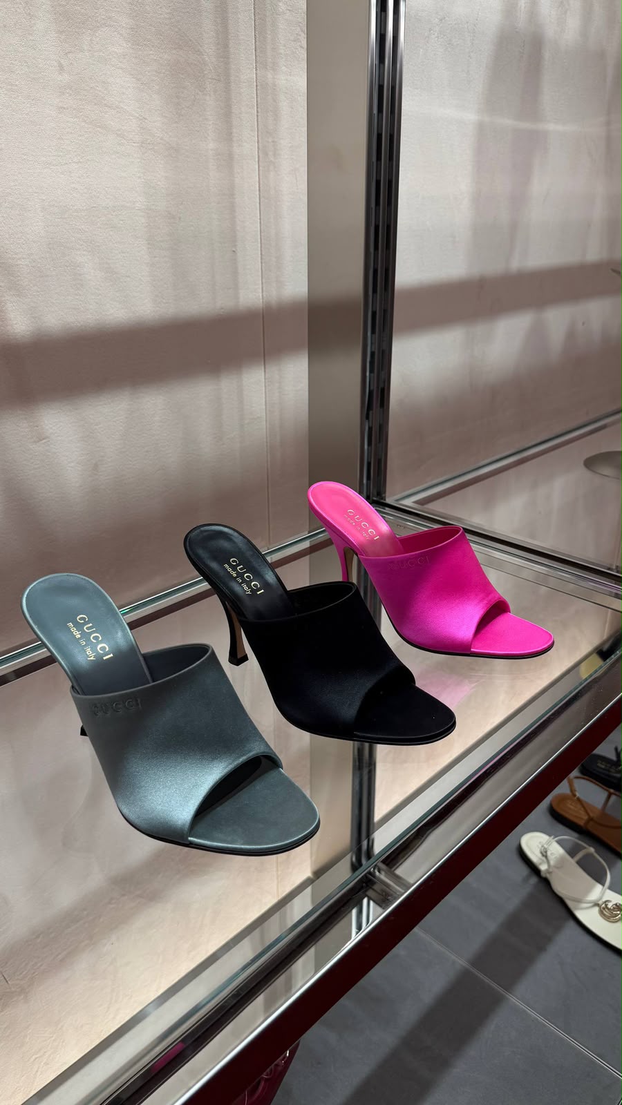 Satin Mules