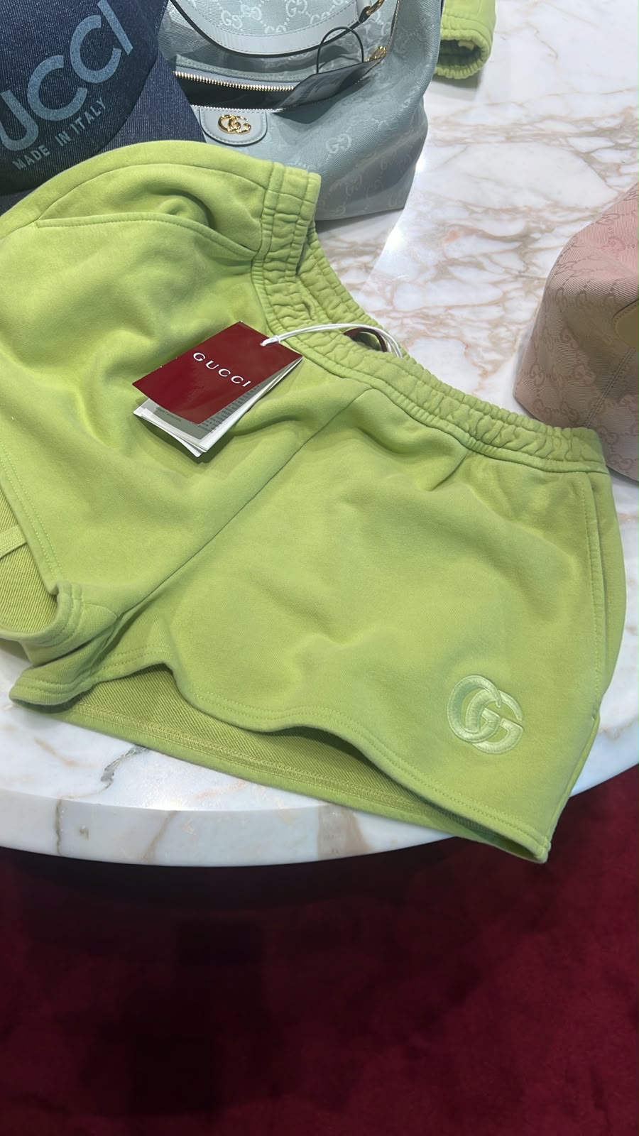 Interlocking G cotton jersey shorts