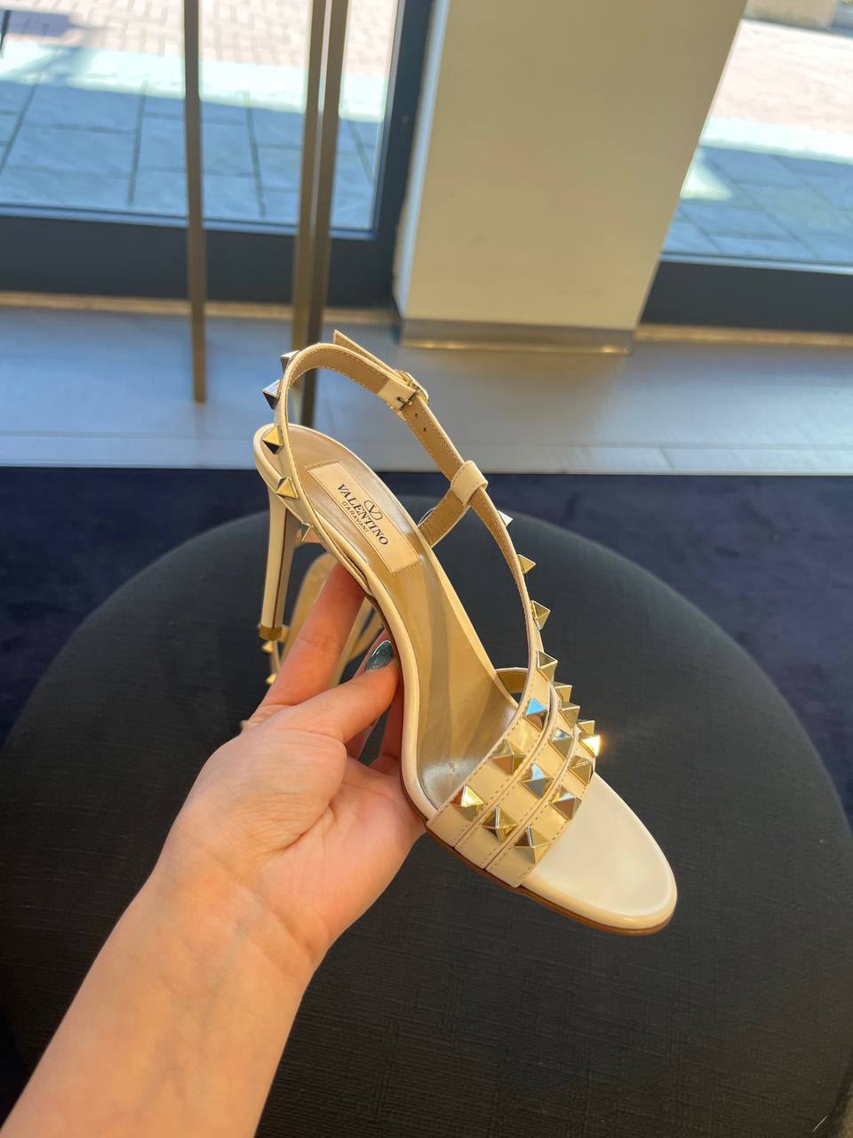 Rockstud Caged Sandal