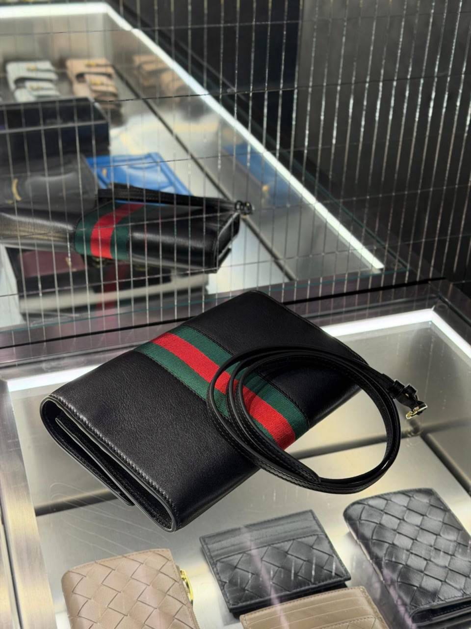 Sylvie Web Horsebit Continental Wallet