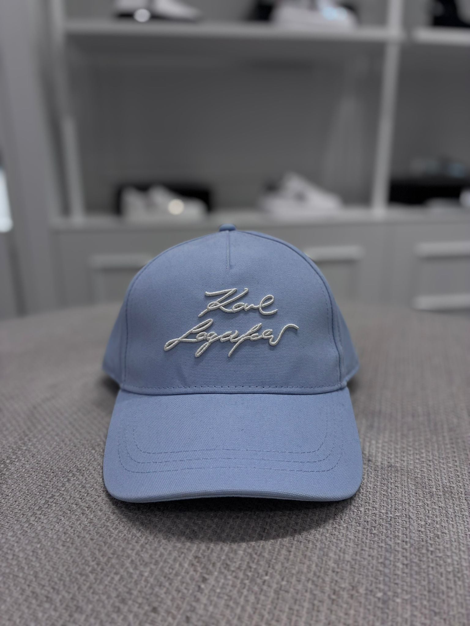 Karl Lagerfeld Signature Logo Cap